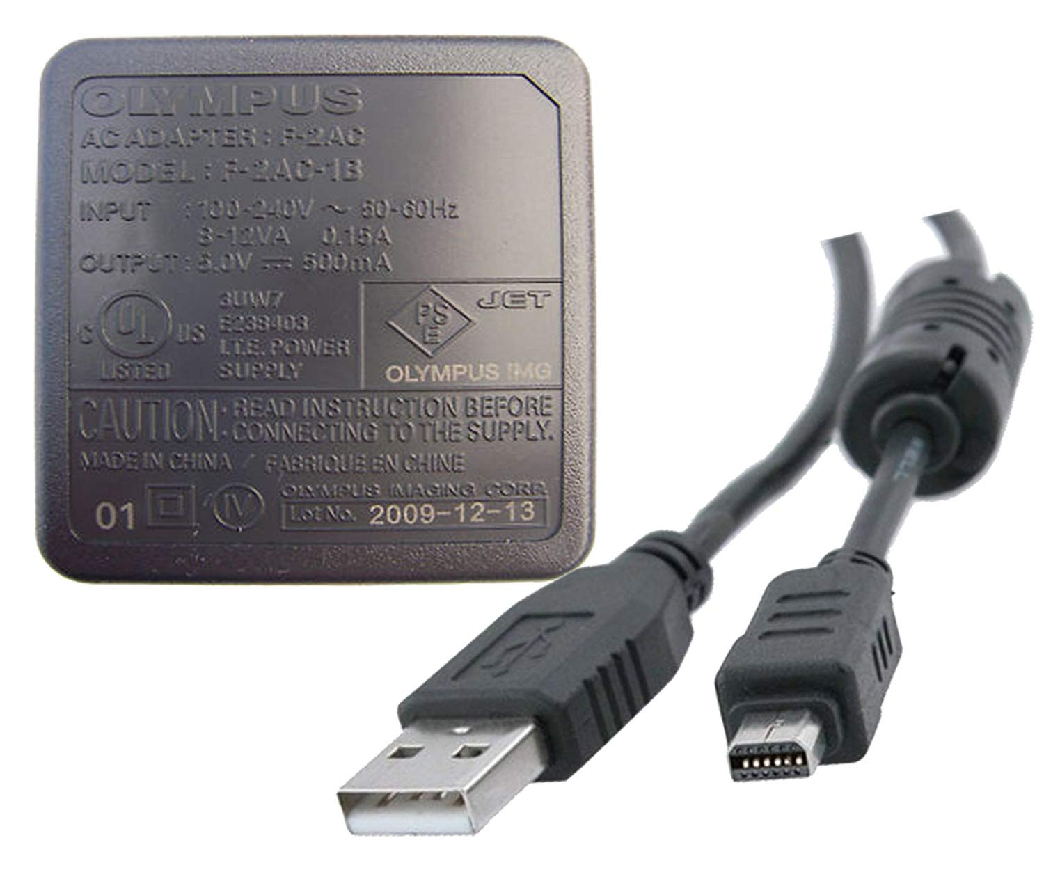 Olympus F-2AC Adaptör + USB6 Kablo