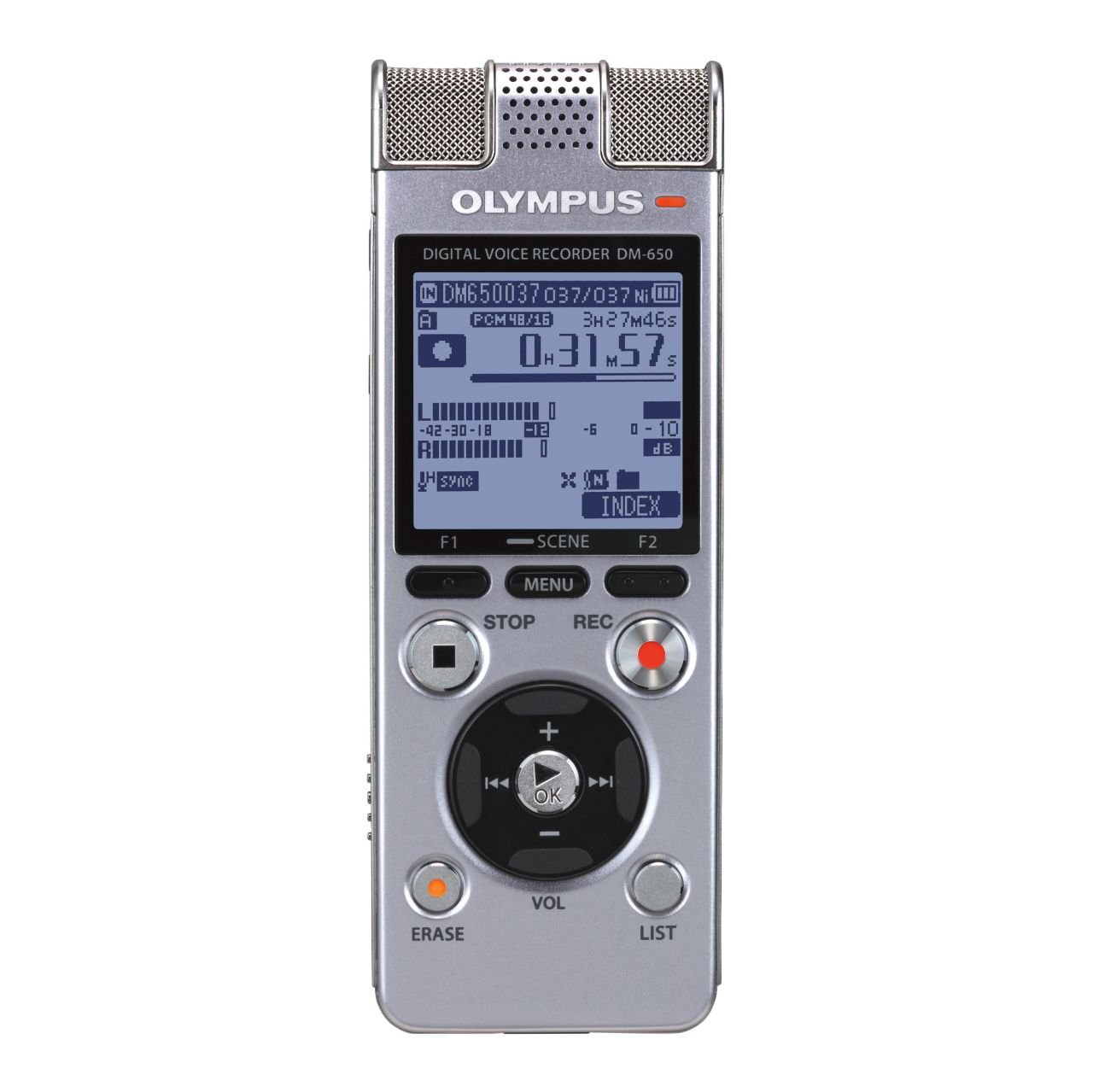 Olympus DM-650 Ses Kayıt Cihazı 4GB 1026 saat