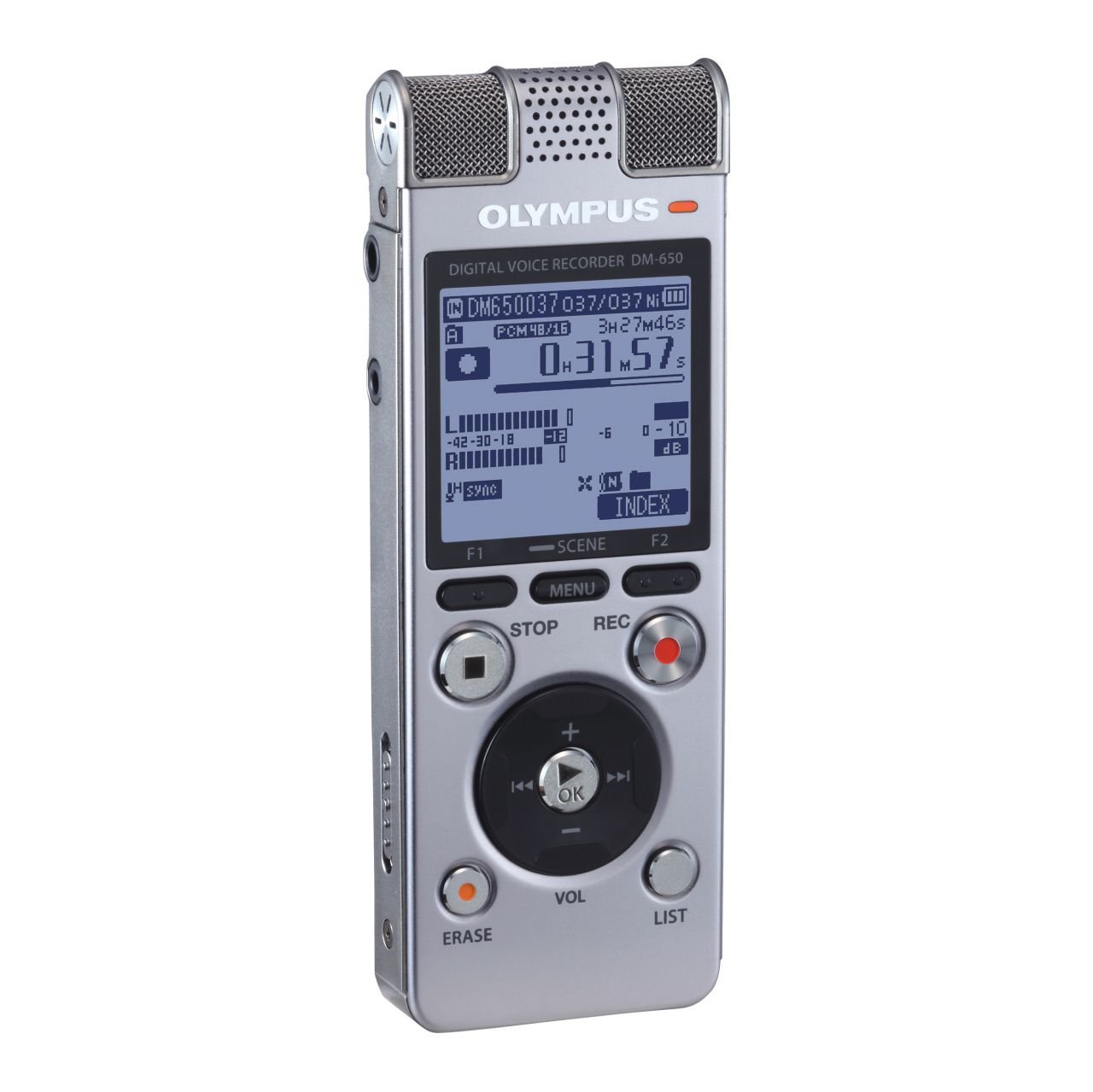 Olympus DM-650 Ses Kayıt Cihazı 4GB 1026 saat