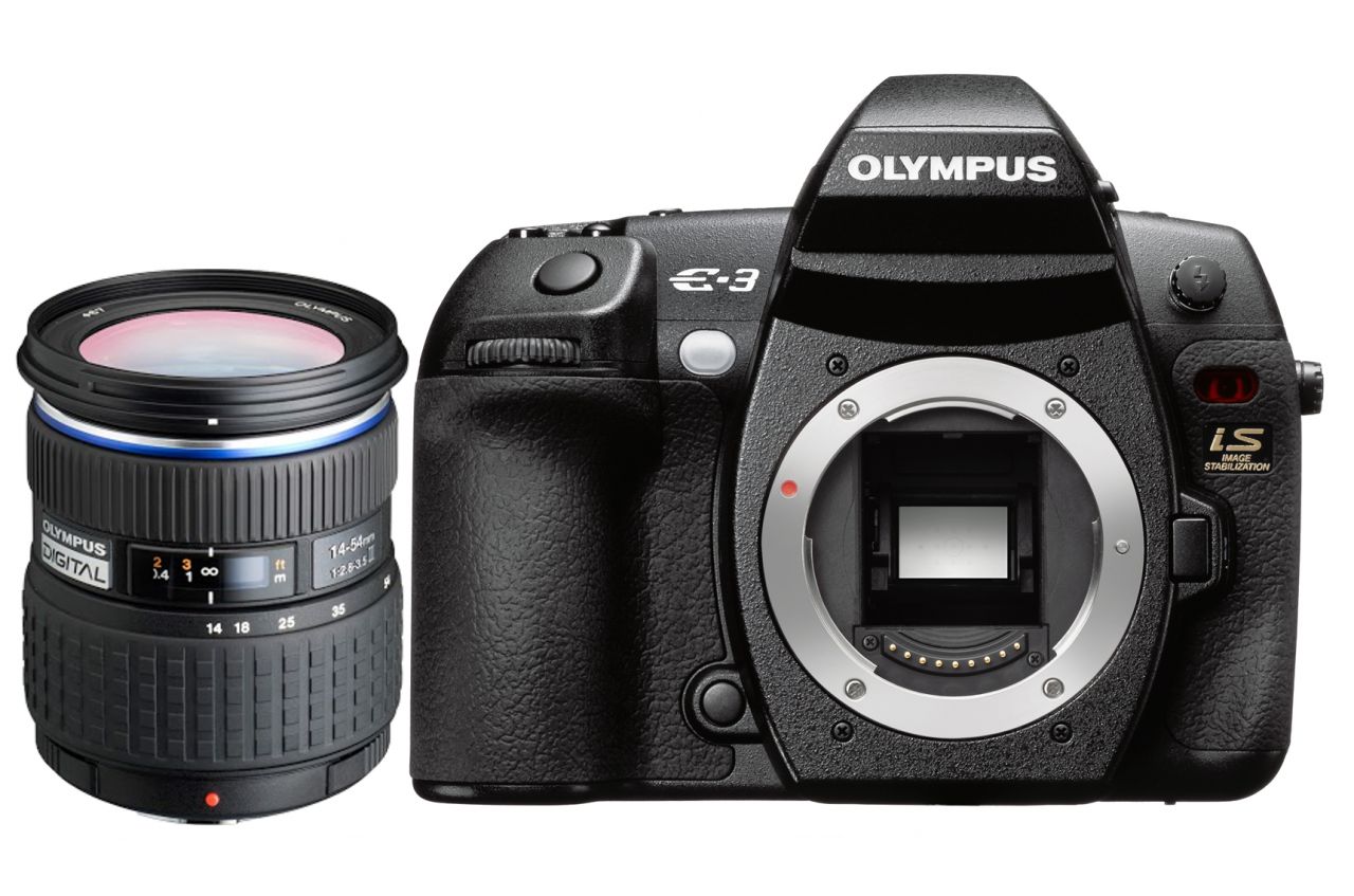 Olympus E-3 Body + 14-54mm f2.8-3.5 D-SLR Kamera