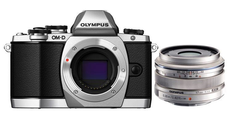 Olympus OM-D E-M10 17mm Kit  (Gümüş)