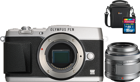 Olympus%20PEN%20E-P5%2014-42R%20Kit%20+%2016%20GB%20Kart%20+%20Lowepro%20Çanta