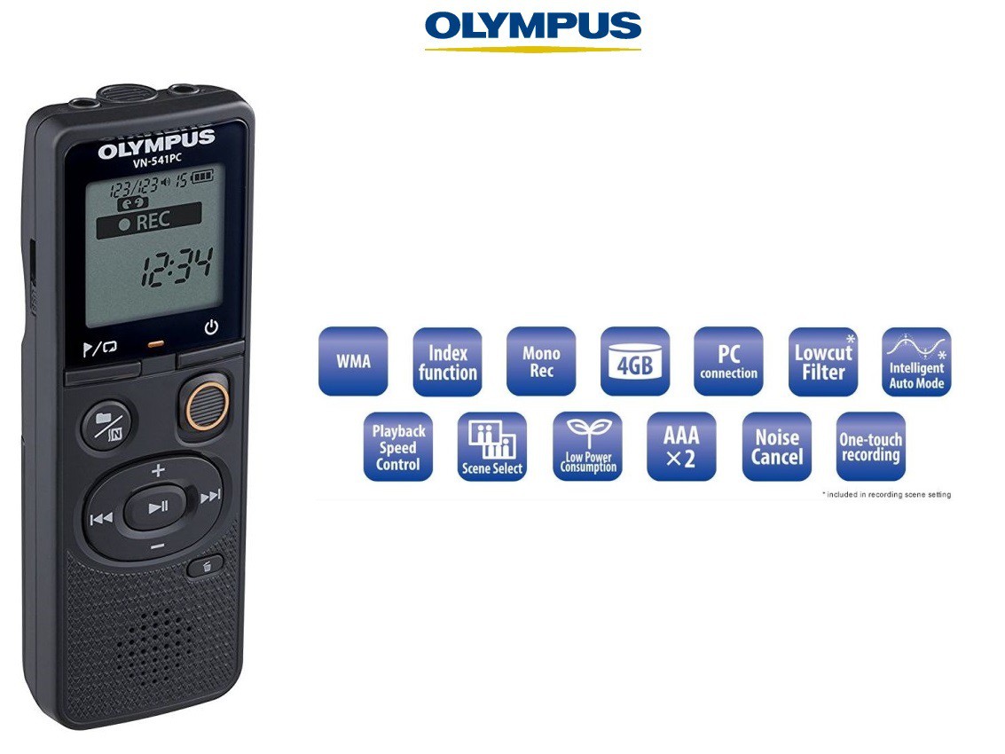 Olympus VN-541PC Ses Kayıt Cihazı