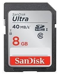 Sandisk Ultra SDHC Card 8GB Hafıza Kartı