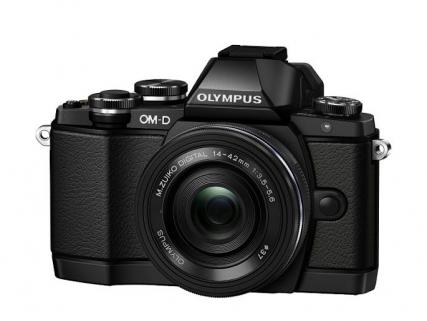 Olympus OM-D E-M10 14-42 EZ Pancake Kit (Siyah)