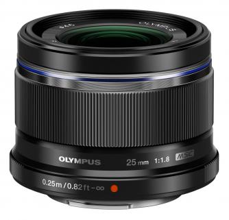 Olympus M.Zuiko 25mm f1.8 (Siyah)