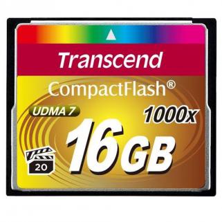Transcend 16GB CF Kart 1000X TYPE I Hafıza Kartı