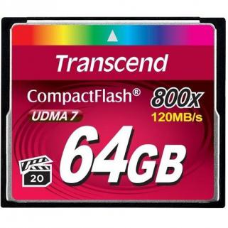 Transcend 64GB CF 800X Hafıza Kartı