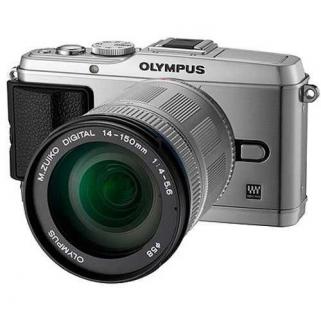 Olympus PEN E-P3 ED 14-150mm f4.0-5.6 (Beyaz-Gümüş)
