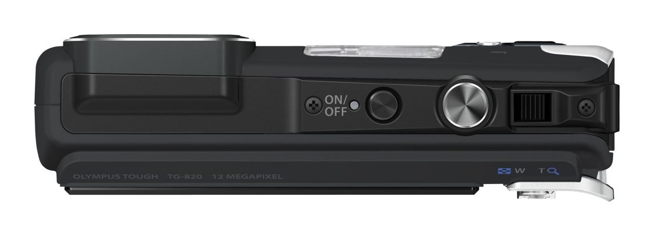 Olympus TG-820 12MP 5x geniş optik zoom 1080p HD Video - Siyah