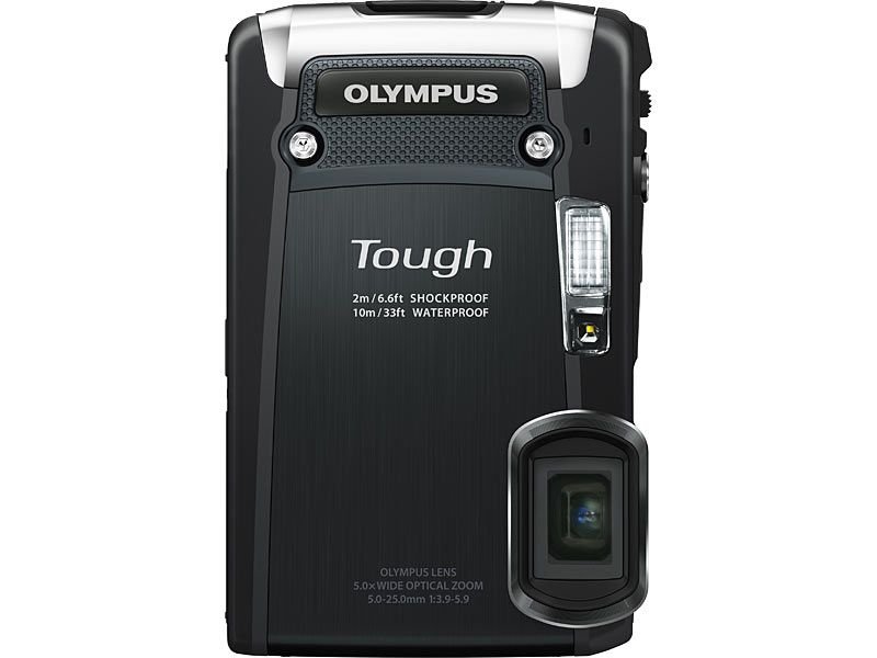Olympus TG-820 12MP 5x geniş optik zoom 1080p HD Video - Siyah