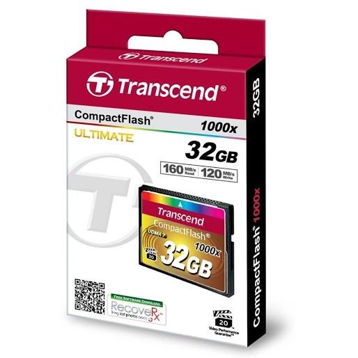 Transcend 32GB CF 1000X Hafıza Kartı