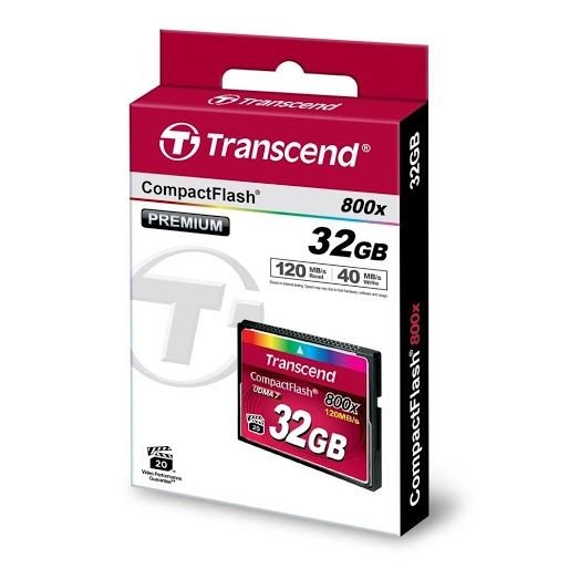 Transcend 32GB CF 800X Hafıza Kartı