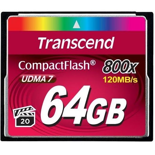 Transcend 64GB CF 800X Hafıza Kartı