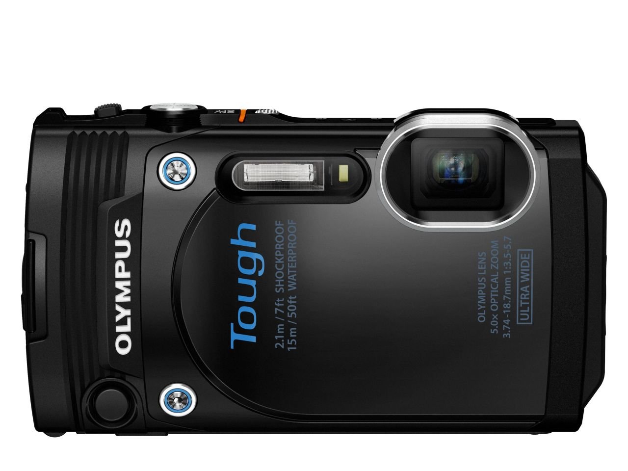 Olympus Stylus TG-860 Black 16MP 5x Optik Zoom