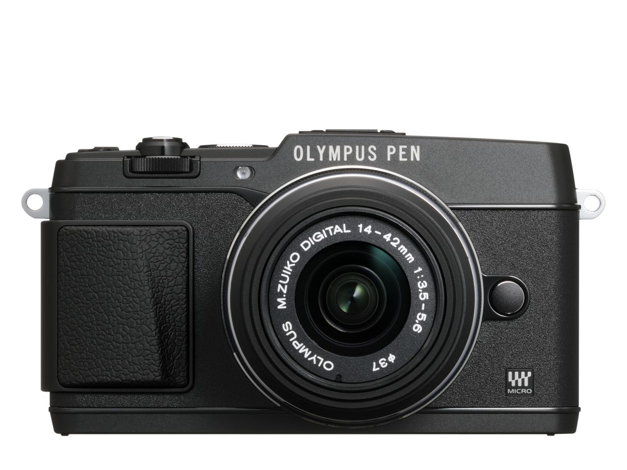 Olympus PEN Lite E-PL5 Black 16.1MP Double Zoom Kit
